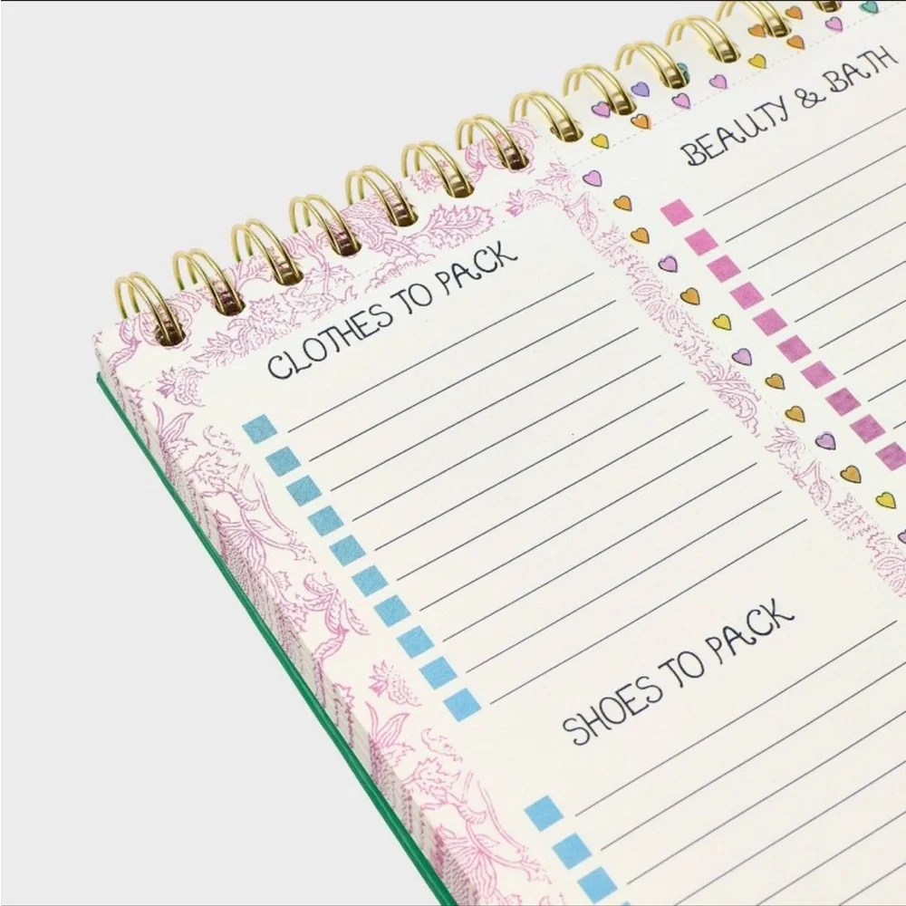 Roller Rabbit x Target Roadtrip Vacation Packing List Notepad